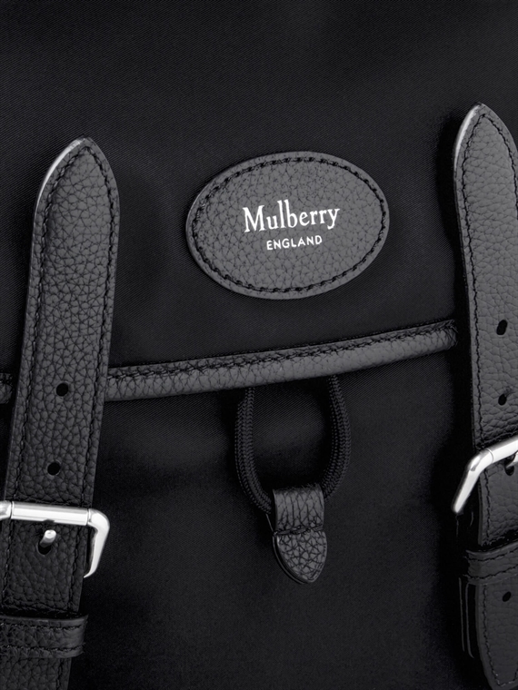 Mini Heritage Nylon Backpack Black Nylon